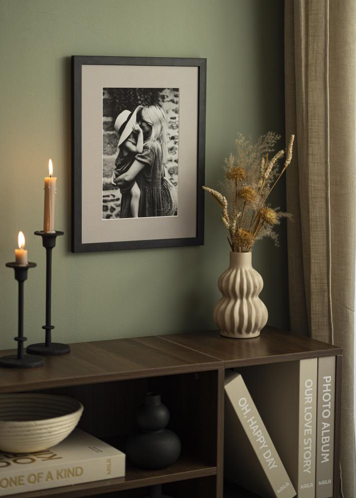 Paspartu Siva 20x25 cm (14x19)