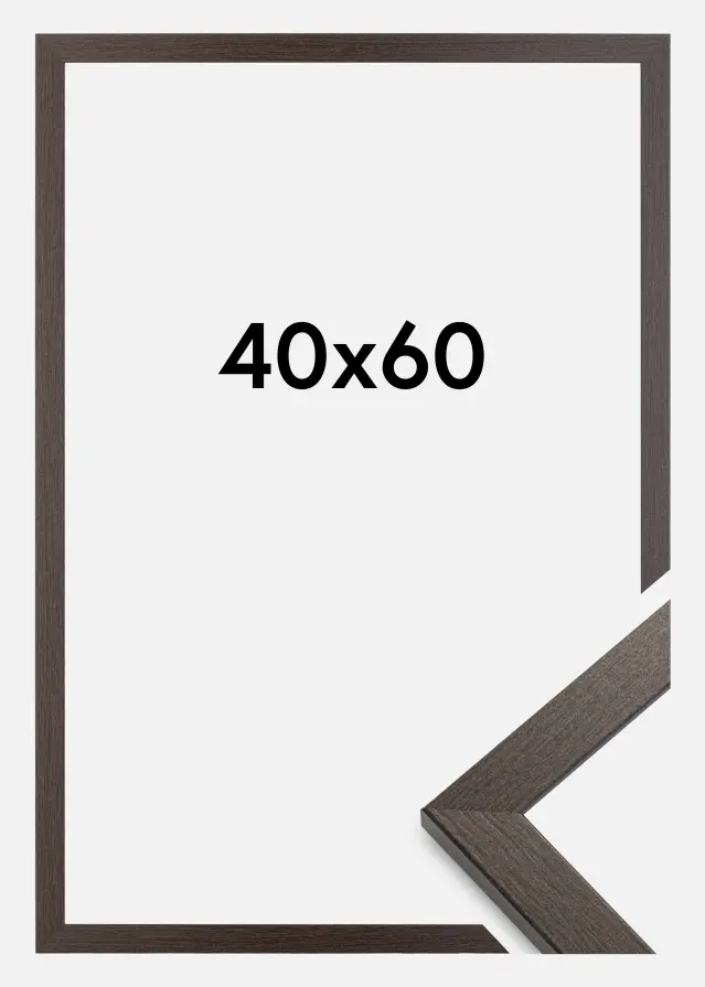Okvir Profinjeni Akrilno staklo Wenge 40x60 cm