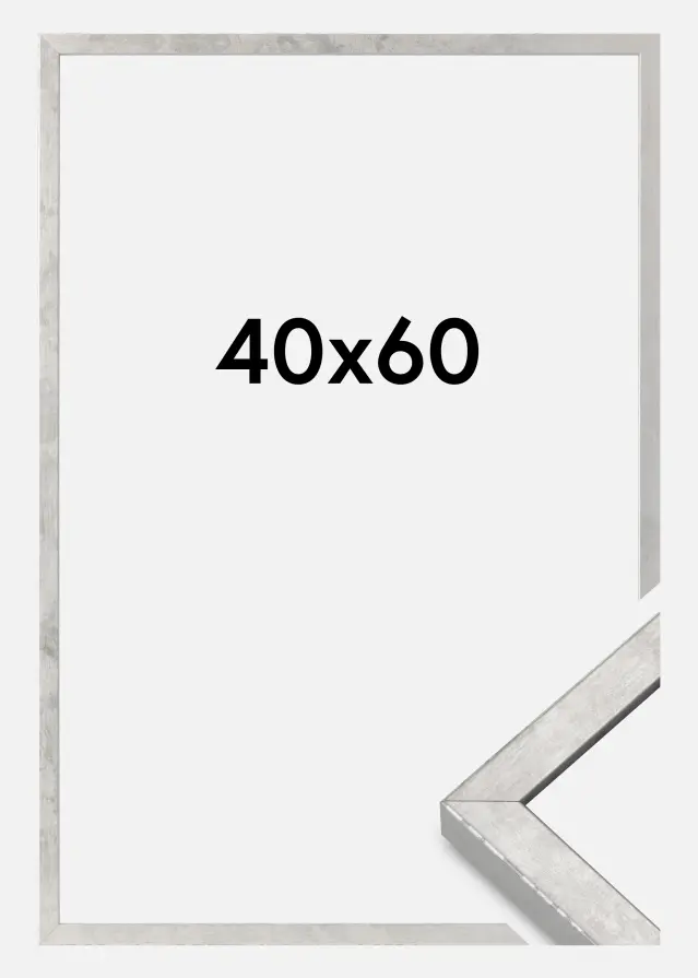 Okvir Ares Akrilno staklo Srebro 40x60 cm