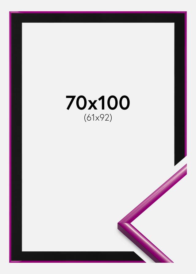Okvir New Lifestyle Fuchsia 70x100 cm - Paspartu Crno 62x93 cm