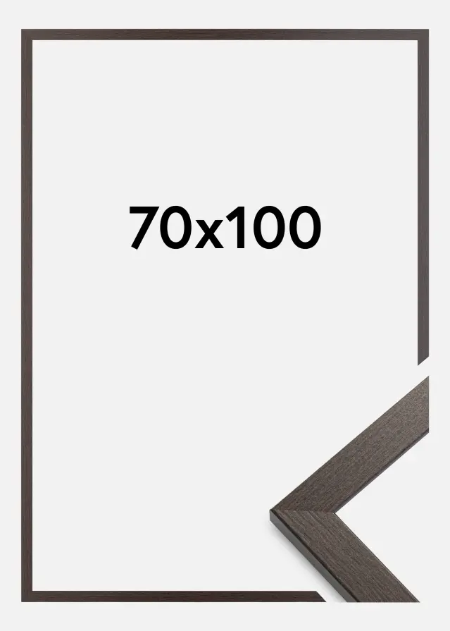 Okvir Profinjeni Akrilno staklo Wenge 70x100 cm