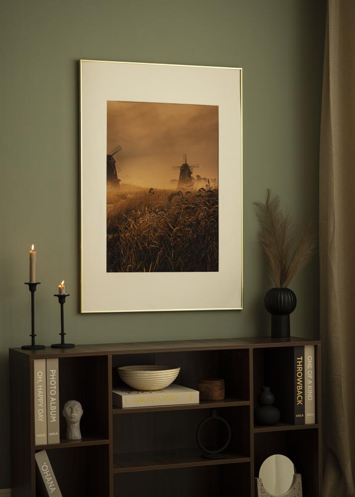 Okvir Visby Akrilno staklo Sjajna Zlatna 70x100 cm