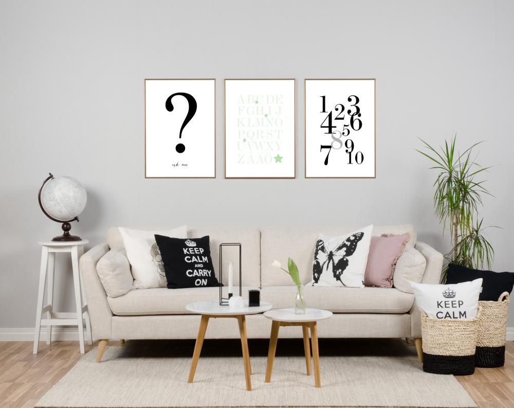 1-10 - Crno/Sivo Plakat