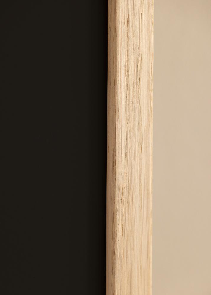 Okvir Edsbyn Hrast 40x40 cm - Paspartu Crno 10x10 inches