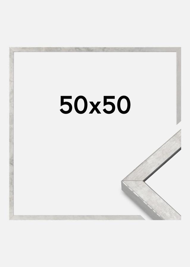 Okvir Ares Akrilno staklo Srebro 50x50 cm