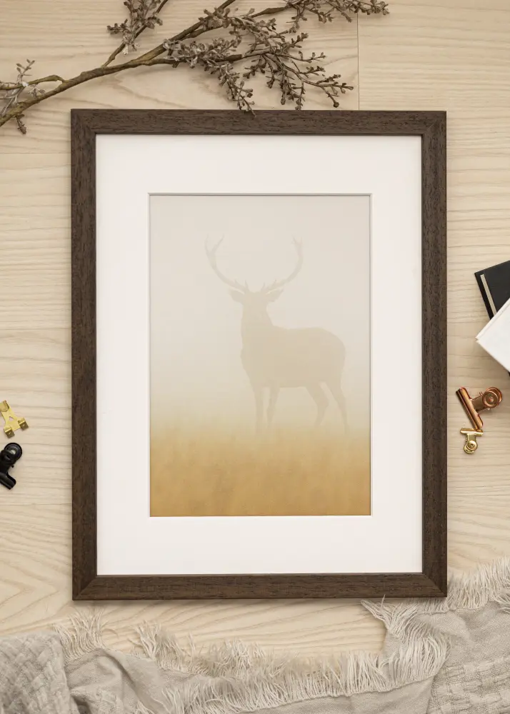 Okvir Brown Wood Akrilno staklo 40x70 cm