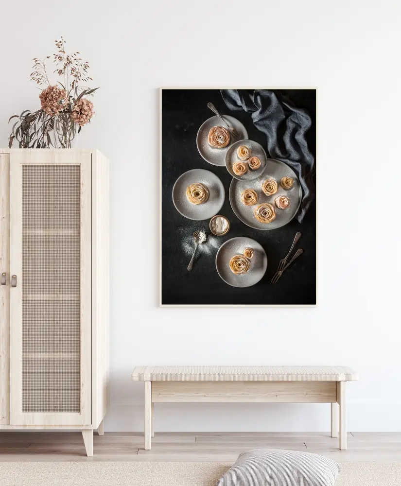 Apple Roses Tartlets Plakat