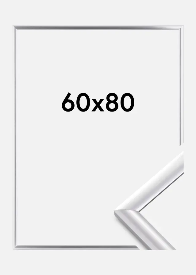 Okvir Trendstyle Srebro 60x80 cm