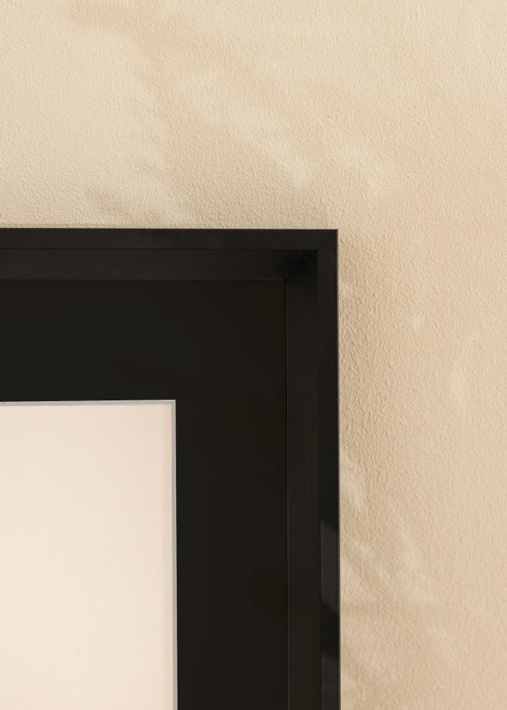 Okvir Globe Crno 40x100 cm - Paspartu Crno 30x91 cm