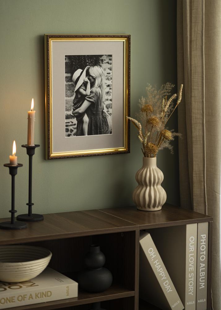 Paspartu Siva 20x25 cm (14x19)