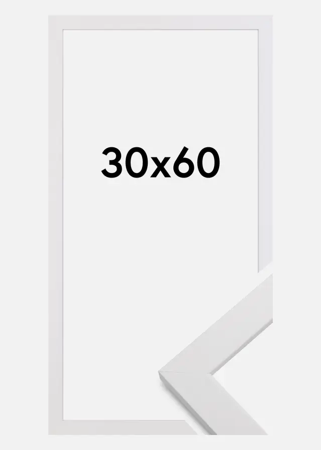 Okvir White Wood Akrilno staklo 30x60 cm