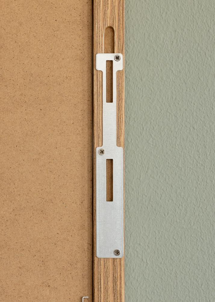 Ogledalo Overdoor Masivni hrast 34x100 cm