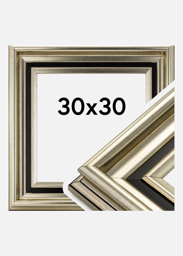 Okvir Gysinge Premium Srebro 30x30 cm
