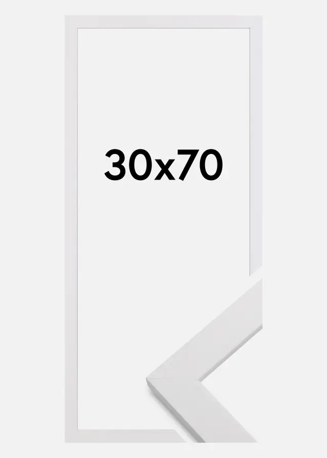 Okvir White Wood Akrilno staklo 30x70 cm