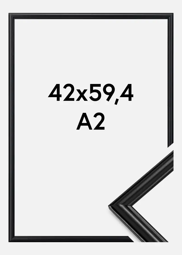 Okvir Line Crno 42x59,4 cm (A2)