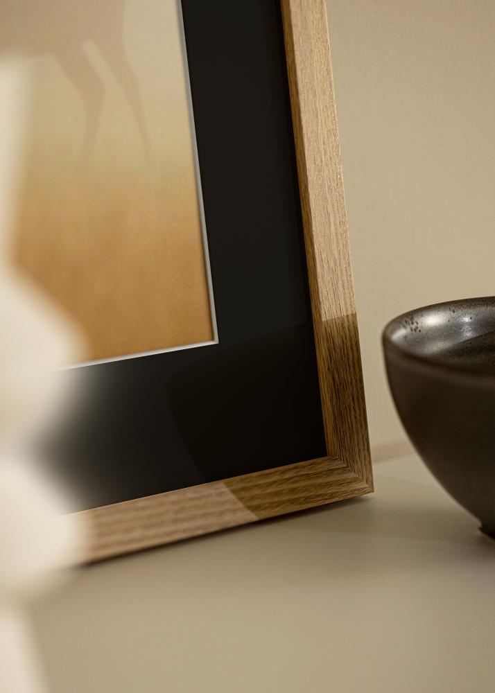 Okvir Selection Hrast 70x100 cm - Paspartu Crno 62x93 cm