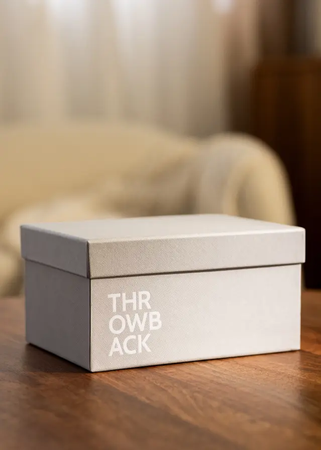 KAILA THROWBACK Kutija za slike (700 slika u 10x15 cm) - Siva