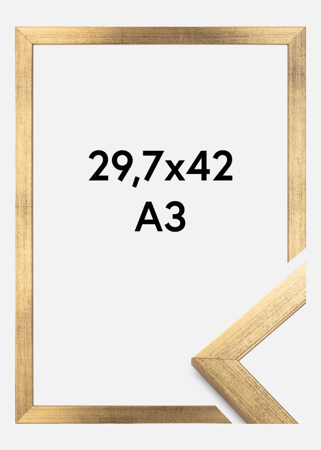 Okvir Profinjeni Akrilno staklo Zlato 29,7x42 cm (A3)