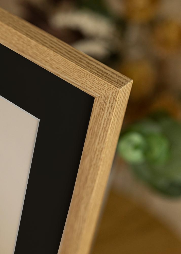 Okvir Selection Hrast 70x100 cm - Paspartu Crno 62x93 cm