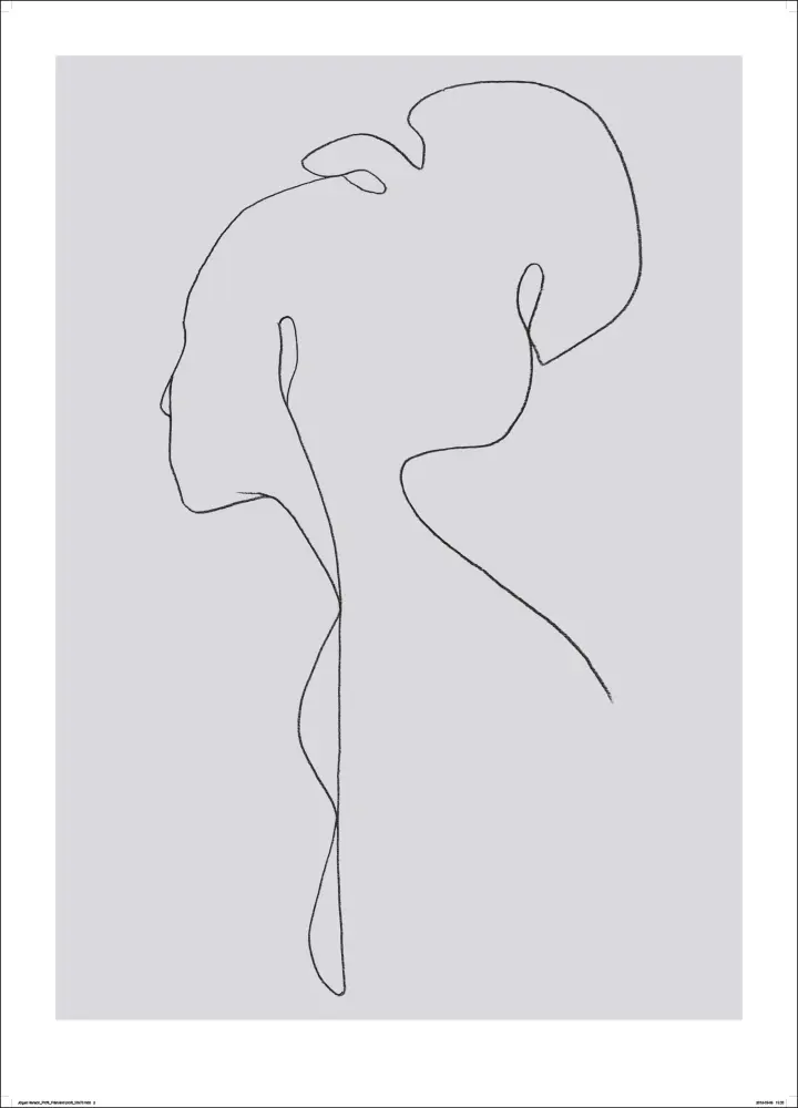 Female lines III Plakat