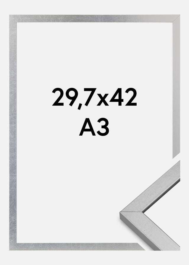 Okvir Minerva Akrilno staklo Srebro 29,7x42 cm (A3)