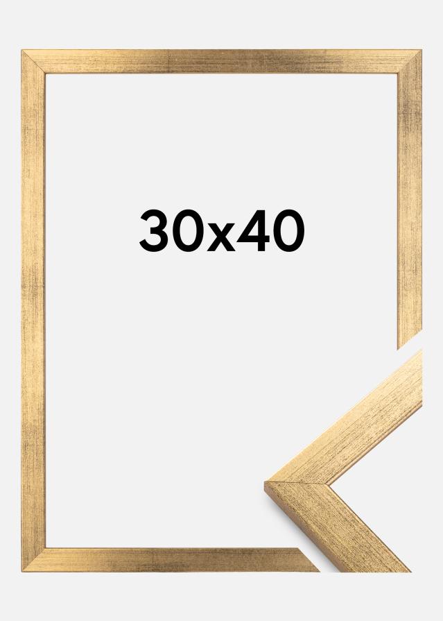 Okvir Profinjeni Akrilno staklo Zlato 30x40 cm