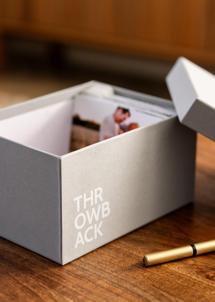 KAILA THROWBACK Kutija za slike (700 slika u 10x15 cm) - Siva