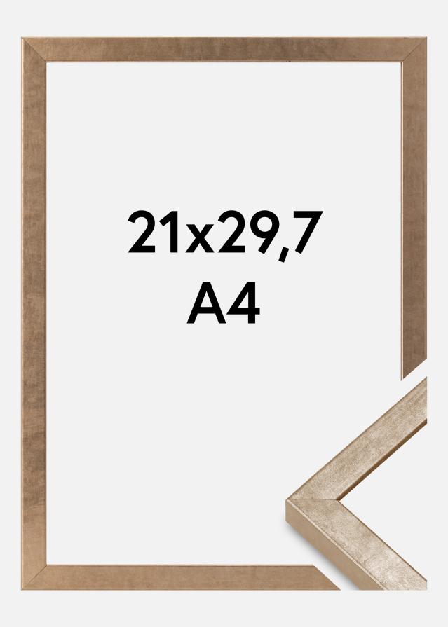 Okvir Ares Akrilno staklo Mesing 21x29,7 cm (A4)