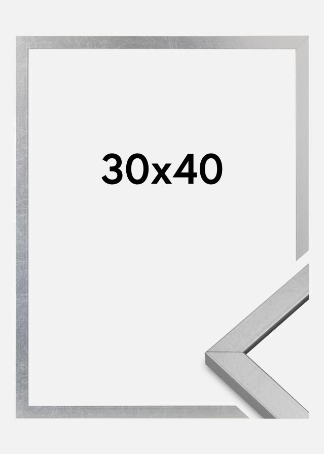 Okvir Minerva Akrilno staklo Srebro 30x40 cm