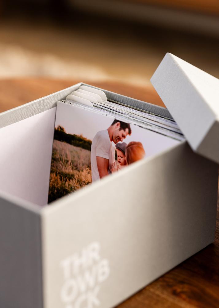 KAILA THROWBACK Kutija za slike (700 slika u 10x15 cm) - Siva