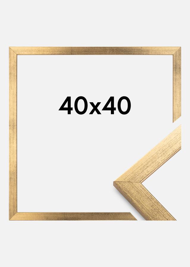 Okvir Profinjeni Akrilno staklo Zlato 40x40 cm