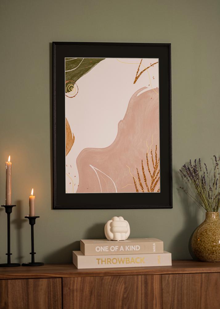 Okvir Horndal Crno 50x60 cm - Paspartu Crno 14x18 inches