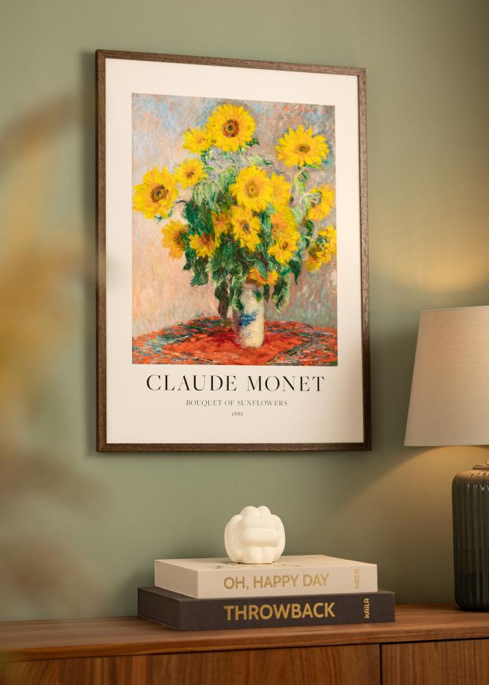 Okvir Ares Akrilno staklo Orah 28x35 cm