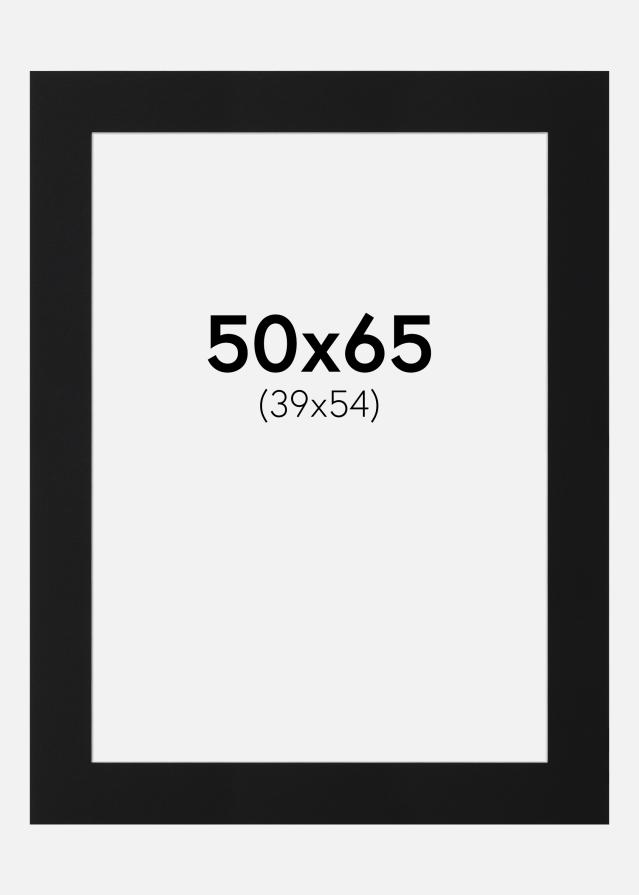 Paspartu Crni Standard (Bijela Jezgra) 50x65 cm (39x54)