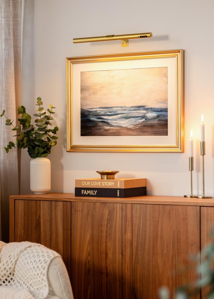 KAILA Halo Baterijsko napajanje Rasvjeta za slike 50 cm - Zlatna