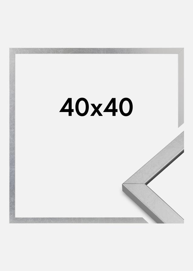 Okvir Minerva Akrilno staklo Srebro 40x40 cm