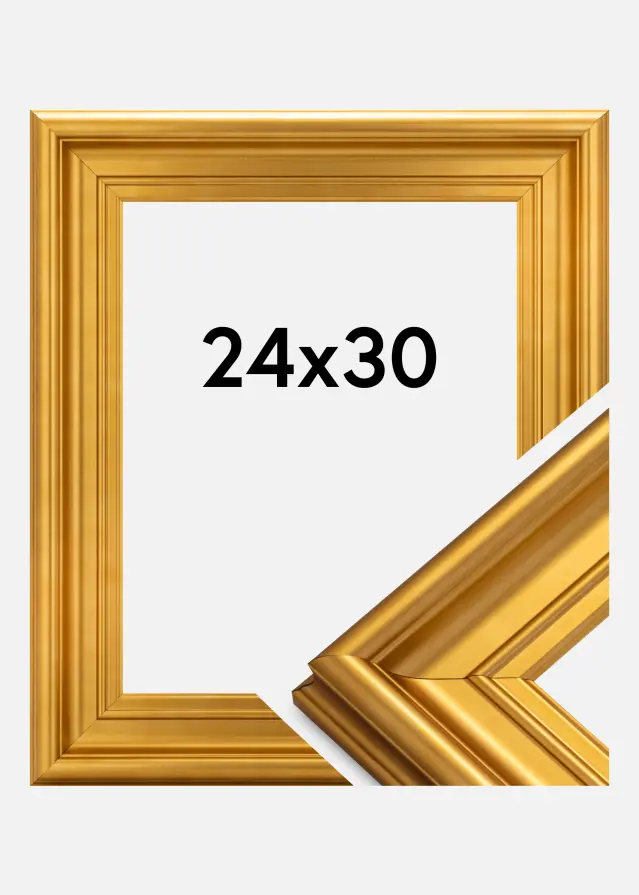 Okvir Mora Premium Zlato 24x30 cm