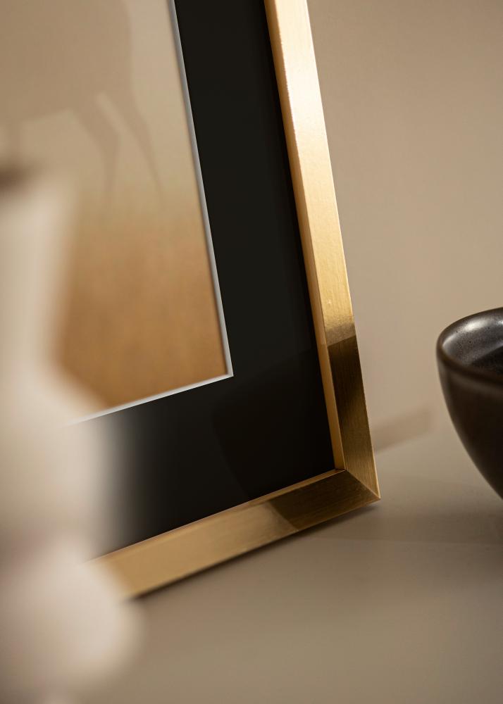 Okvir Selection Zlato 13x18 cm - Paspartu Crno 9x12 cm