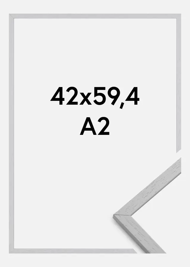 Okvir Edsbyn Akrilno staklo Grey 42x59,4 cm (A2)