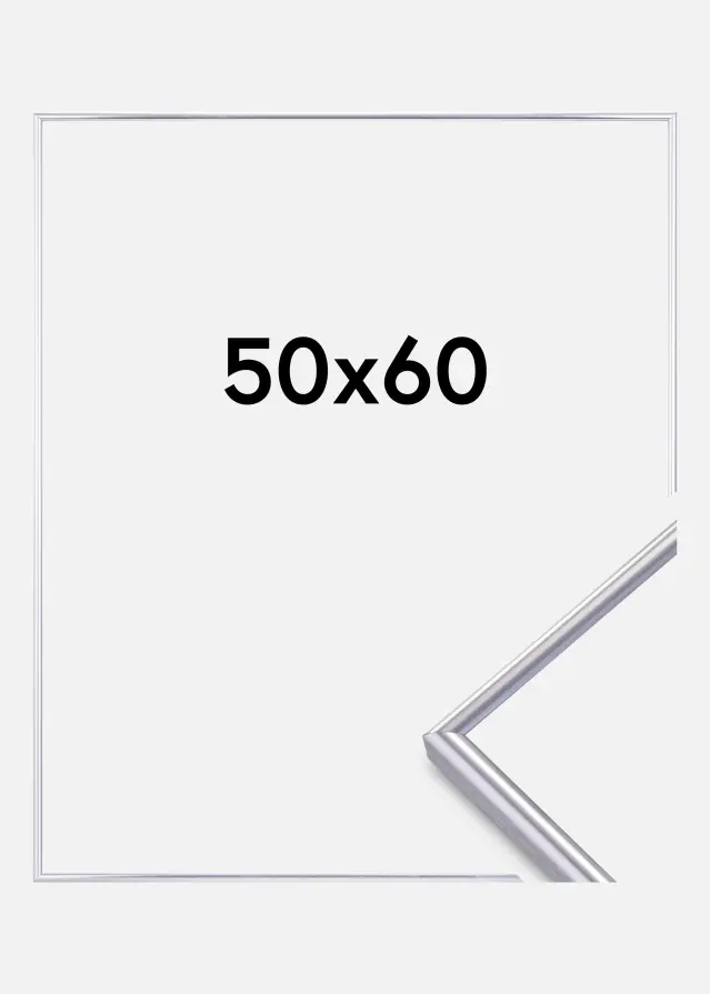 Okvir Can-Can Srebro 50x60 cm