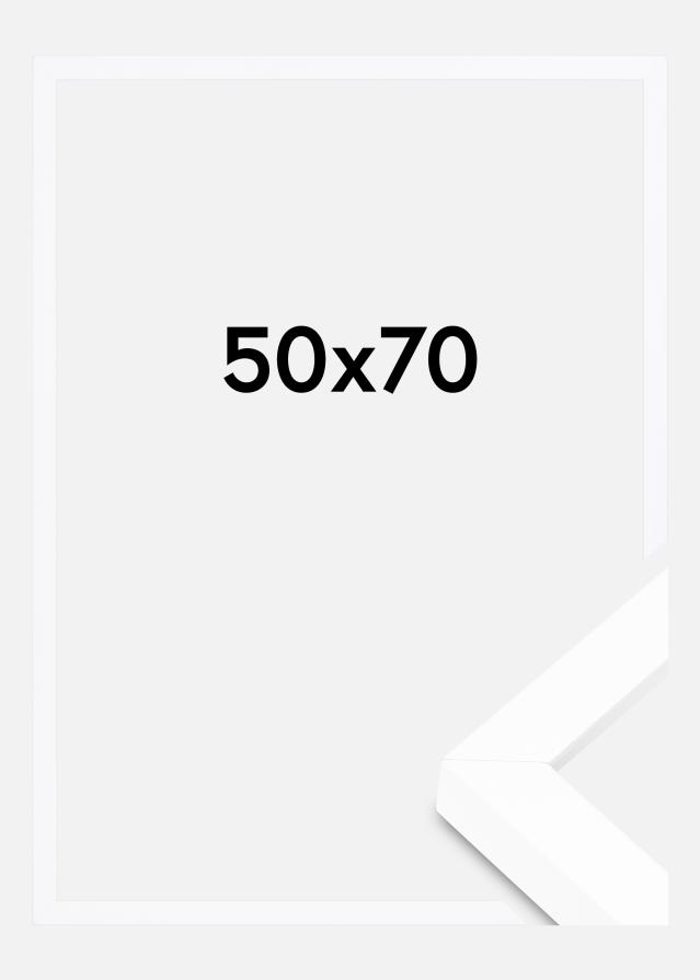 BGA Box okvir Akrilno staklo Bijelo 50x70 cm