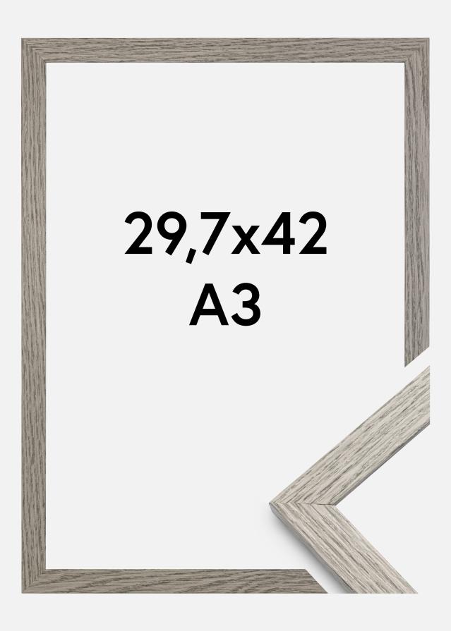 Okvir Profinjeni Akrilno staklo Grey Oak 29,7x42 cm (A3)