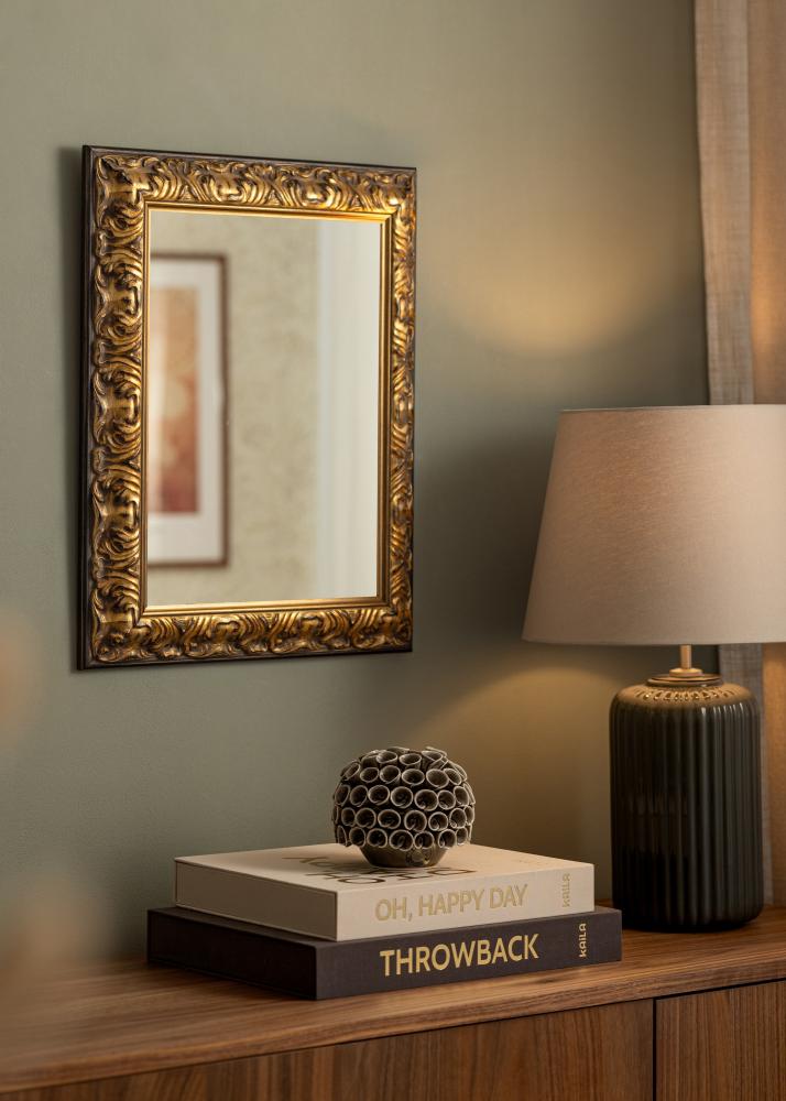 Ogledalo Odin Zlato/Crna - Po vlastitoj mjeri