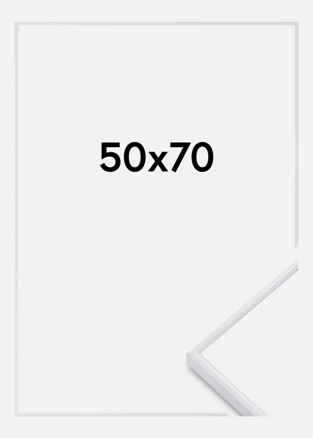 Okvir Visby Akrilno staklo Bijelo 50x70 cm