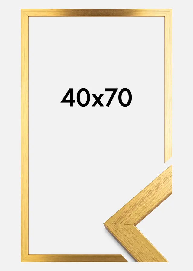 Okvir Gold Wood Akrilno staklo 40x70 cm