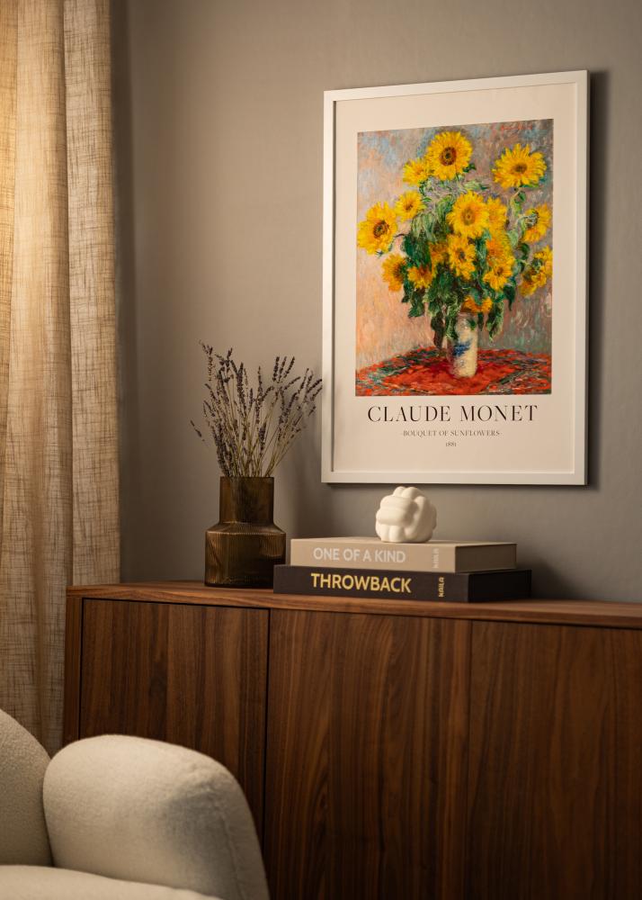 Okvir Deco Akrilno staklo Bijelo 60x60 cm