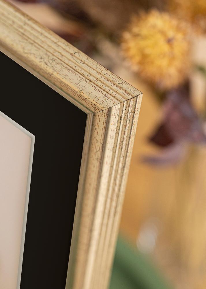 Okvir Västkusten Srebro 70x100 cm - Paspartu Crno 62x93 cm