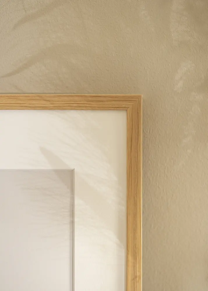 Okvir Soul Oak Veneer 42x59,4 cm (A2) - Paspartu Bijelo 25x38 cm