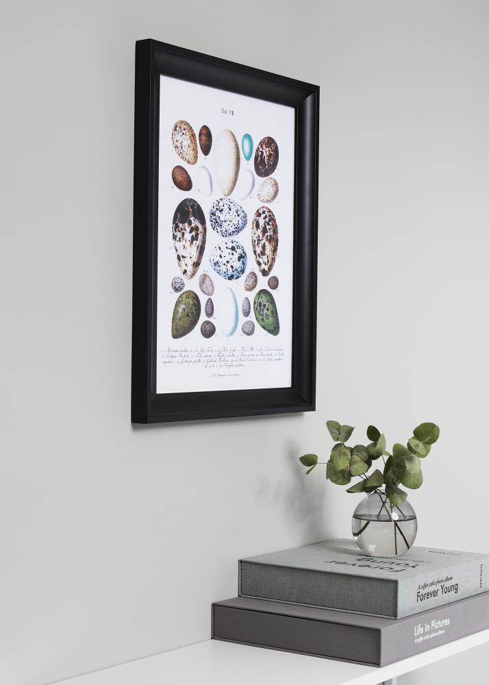 Okvir Öjaren Crno 45x60 cm - Paspartu Crno 12x18 inches