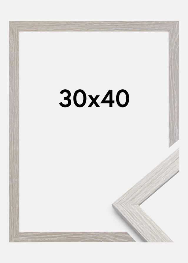 Okvir Profinjeni Akrilno staklo Light Grey Oak 30x40 cm
